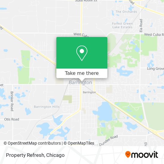 Property Refresh map