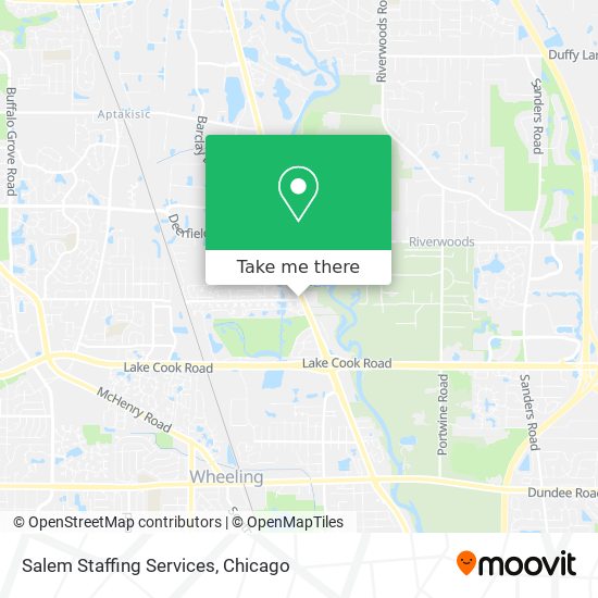 Mapa de Salem Staffing Services