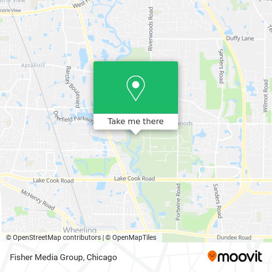 Fisher Media Group map