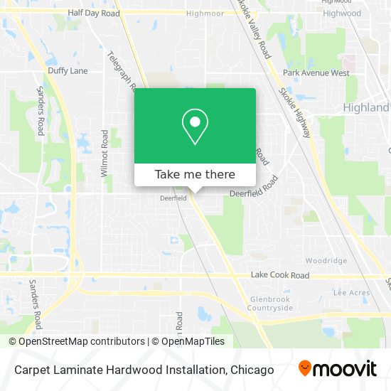 Carpet Laminate Hardwood Installation map