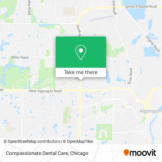 Compassionate Dental Care map