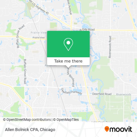 Allen Bolnick CPA map