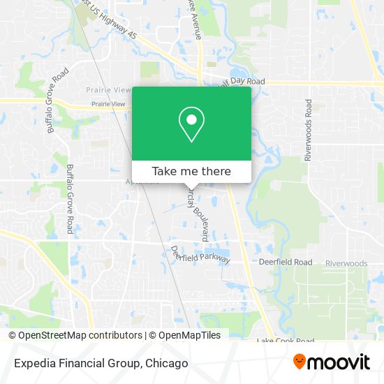 Expedia Financial Group map