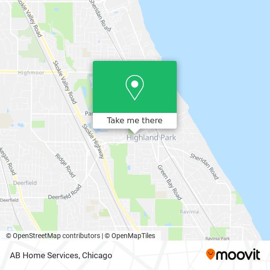 AB Home Services map