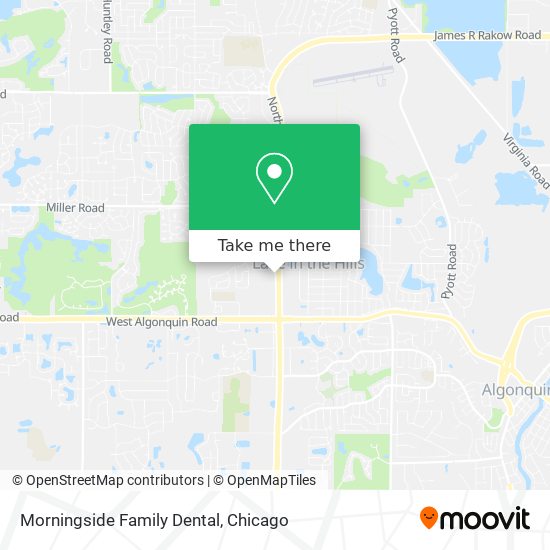 Morningside Family Dental map