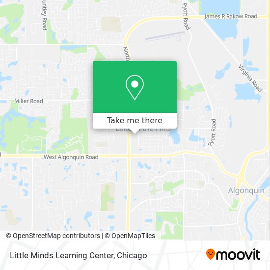 Little Minds Learning Center map
