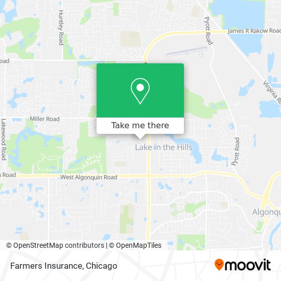 Farmers Insurance map