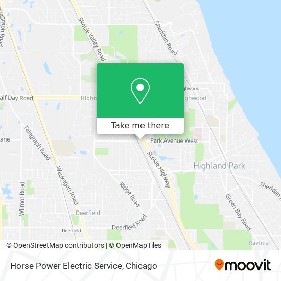 Horse Power Electric Service map