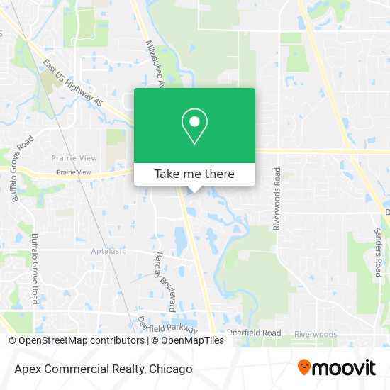 Apex Commercial Realty map