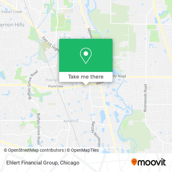 Ehlert Financial Group map