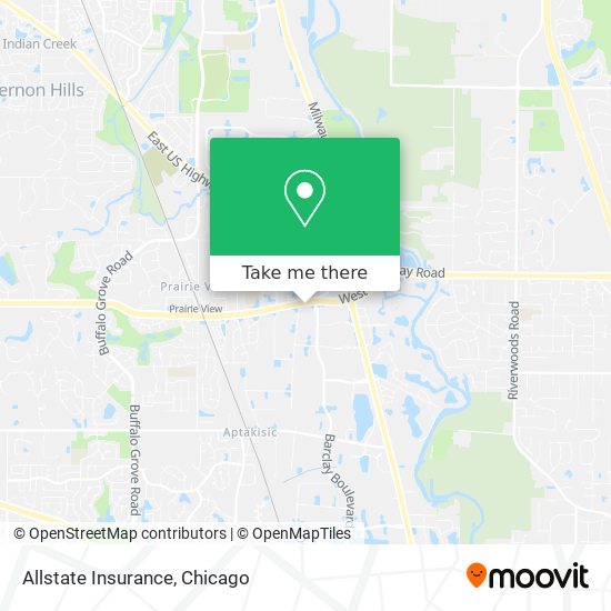 Allstate Insurance map