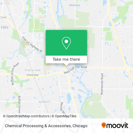 Chemical Processing & Accessories map