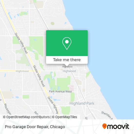 Pro Garage Door Repair map