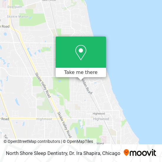 North Shore Sleep Dentistry, Dr. Ira Shapira map