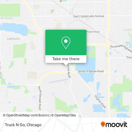 Truck N Go map