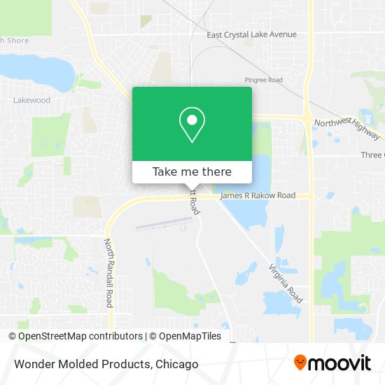 Wonder Molded Products map