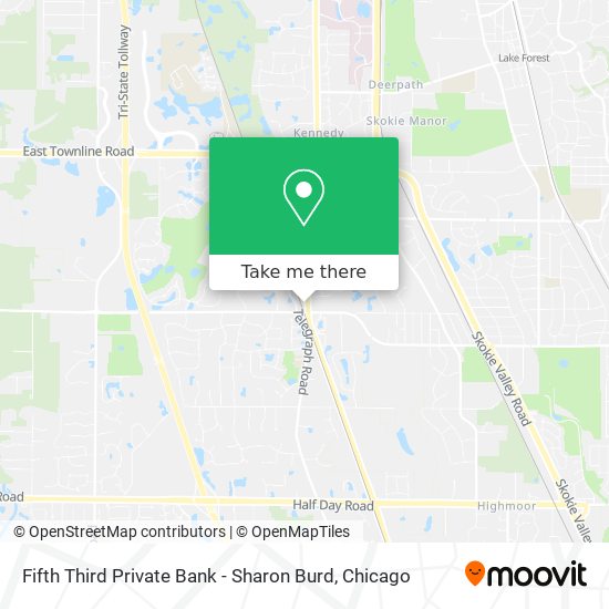 Fifth Third Private Bank - Sharon Burd map