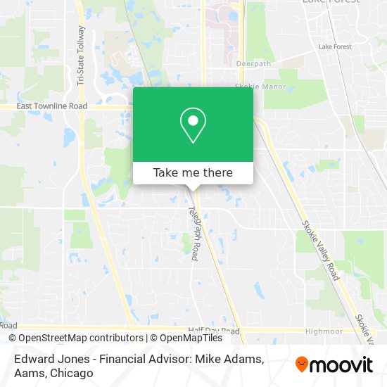 Edward Jones - Financial Advisor: Mike Adams, Aams map