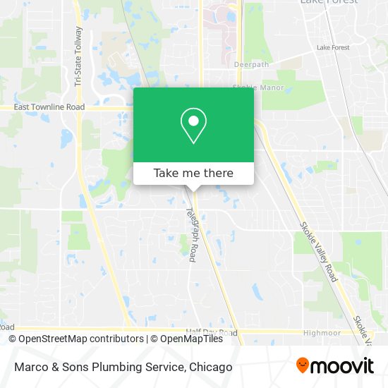 Marco & Sons Plumbing Service map