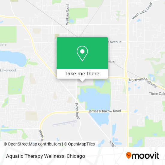 Aquatic Therapy Wellness map