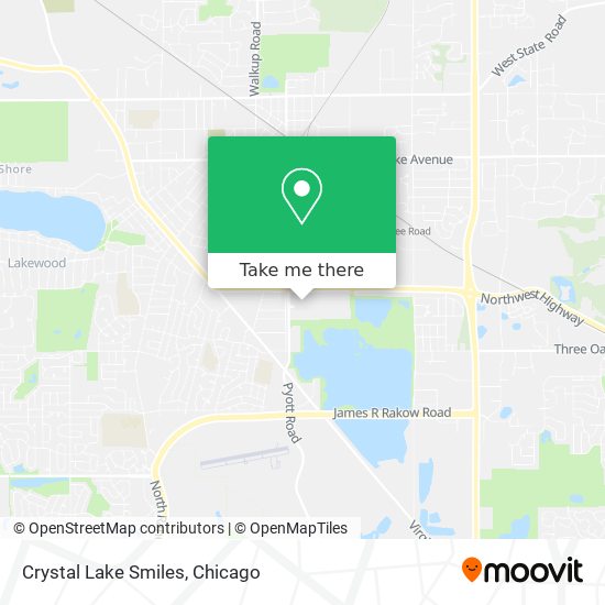 Crystal Lake Smiles map