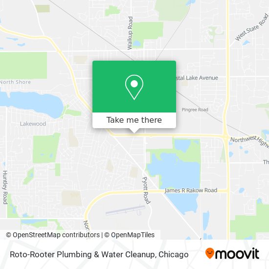 Roto-Rooter Plumbing & Water Cleanup map