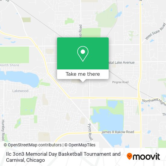 Ilc 3on3 Memorial Day Basketball Tournament and Carnival map