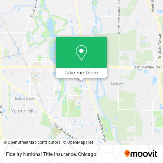 Fidelity National Title Insurance map