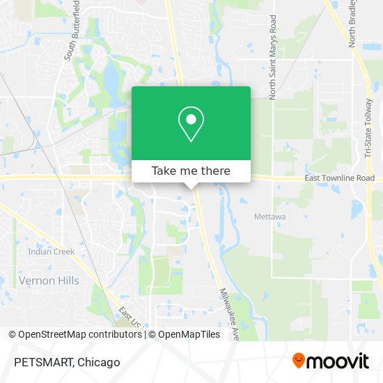 PETSMART map