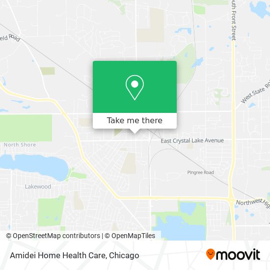 Amidei Home Health Care map