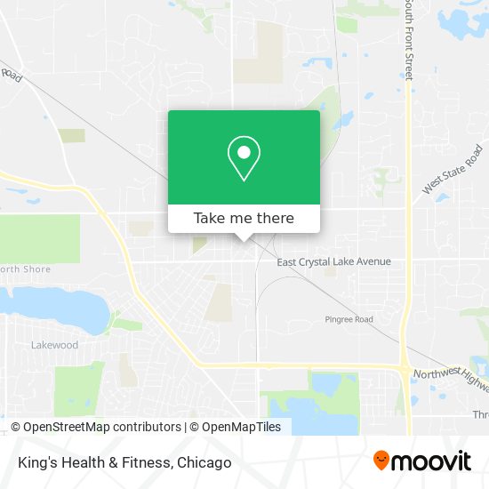 King's Health & Fitness map