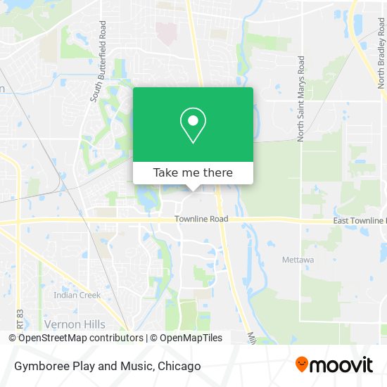 Gymboree Play and Music map