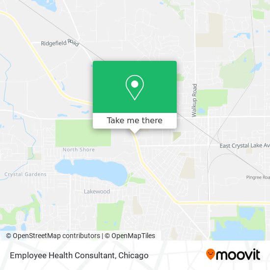 Employee Health Consultant map