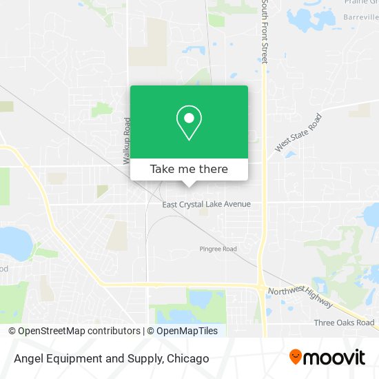 Angel Equipment and Supply map