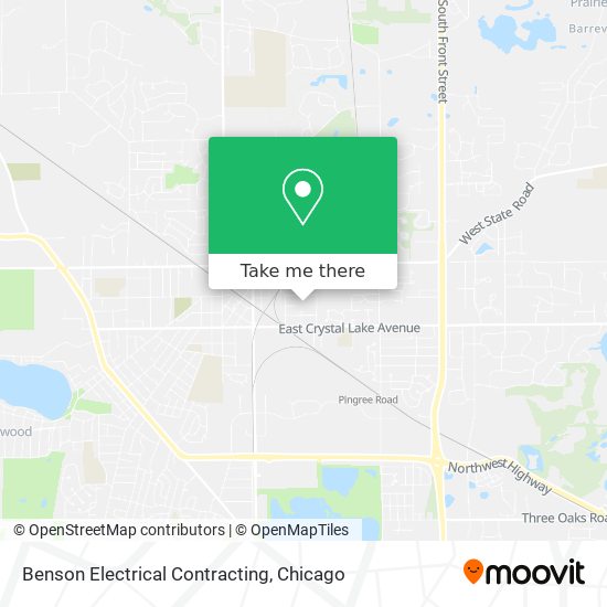 Benson Electrical Contracting map