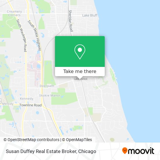 Susan Duffey Real Estate Broker map