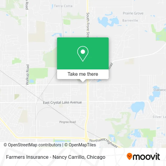 Farmers Insurance - Nancy Carrillo map