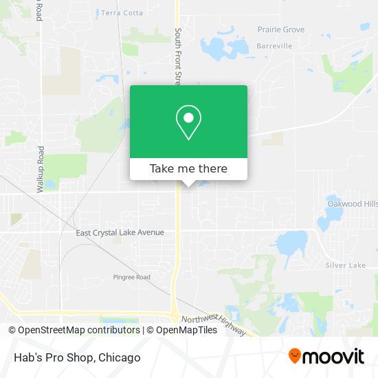 Hab's Pro Shop map
