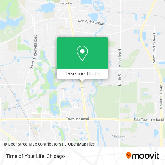 Time of Your Life map