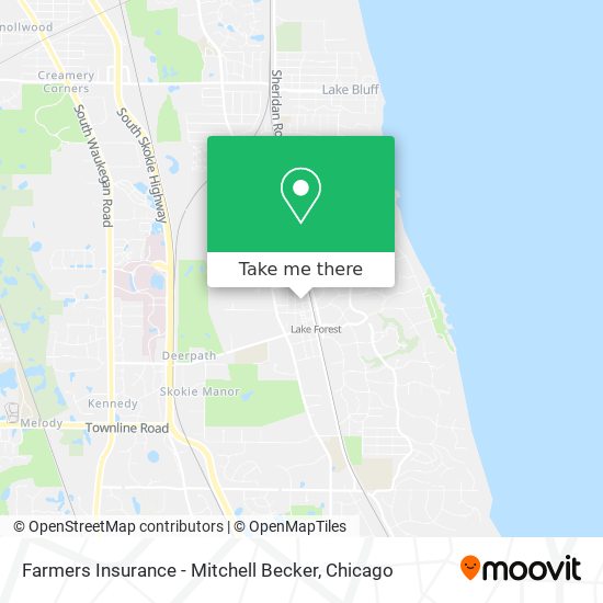 Mapa de Farmers Insurance - Mitchell Becker