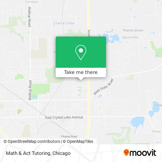 Math & Act Tutoring map