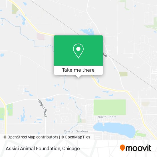 Assisi Animal Foundation map