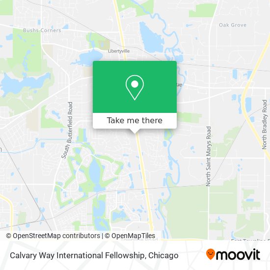 Mapa de Calvary Way International Fellowship