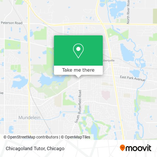 Mapa de Chicagoland Tutor