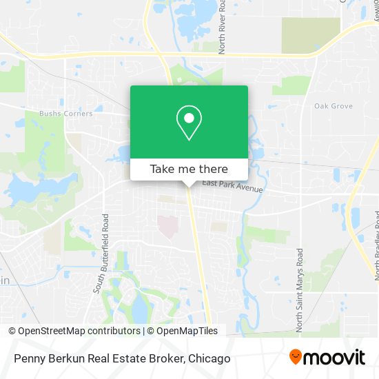 Penny Berkun Real Estate Broker map