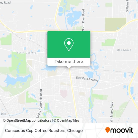 Conscious Cup Coffee Roasters map