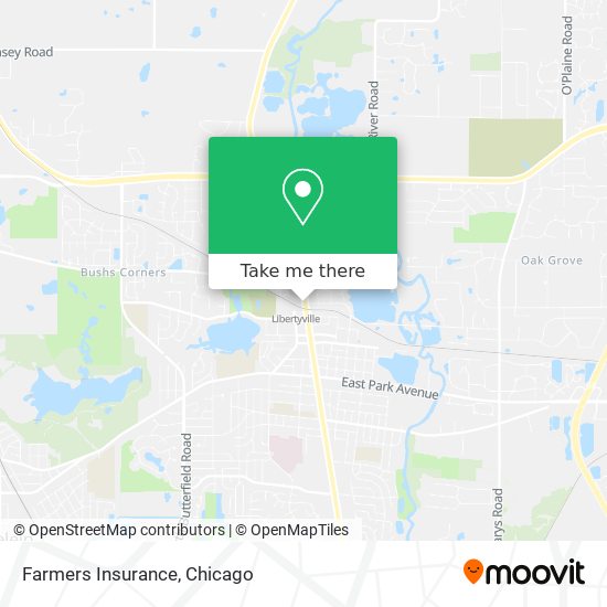 Farmers Insurance map