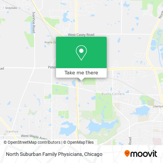 Mapa de North Suburban Family Physicians