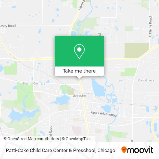 Patti-Cake Child Care Center & Preschool map