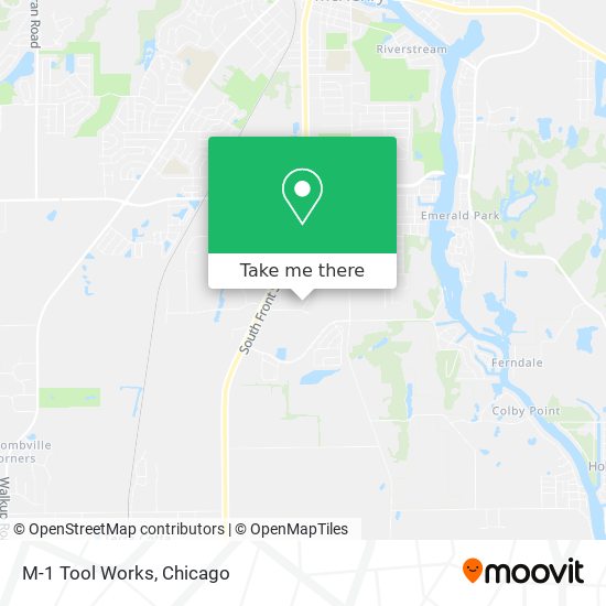 M-1 Tool Works map